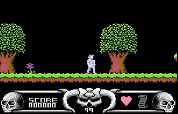 Deadly Evil - Commodore 64 game screenshot (1990) by Players